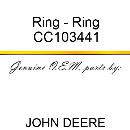 Ring - Ring CC103441