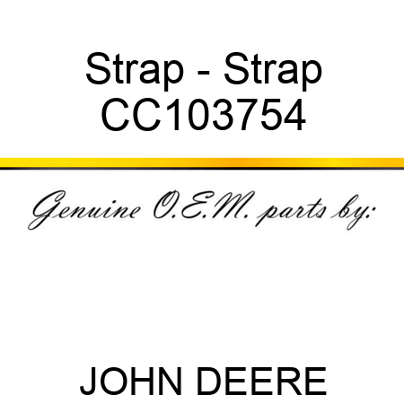 Strap - Strap CC103754