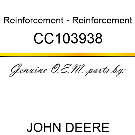 Reinforcement - Reinforcement CC103938