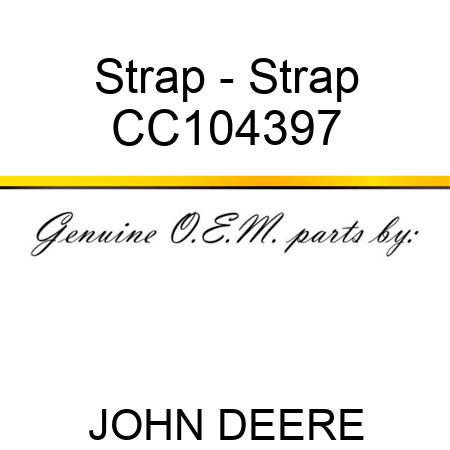 Strap - Strap CC104397