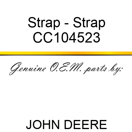 Strap - Strap CC104523