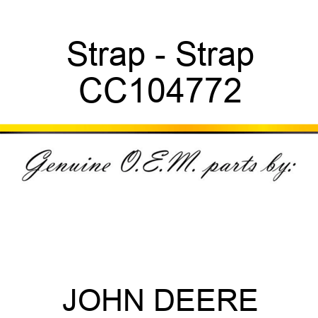 Strap - Strap CC104772