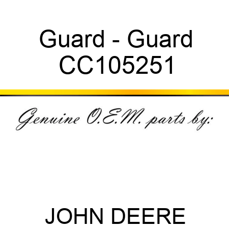 Guard - Guard CC105251