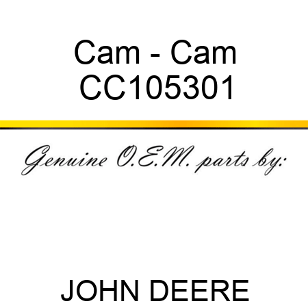 Cam - Cam CC105301