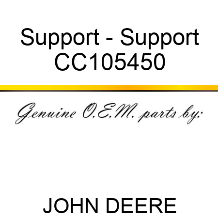 Support - Support CC105450