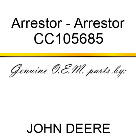 Arrestor - Arrestor CC105685