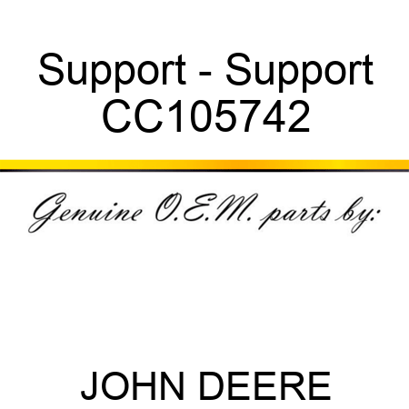 Support - Support CC105742