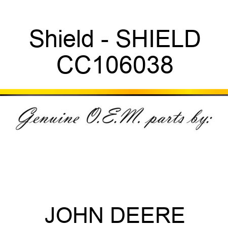 Shield - SHIELD CC106038