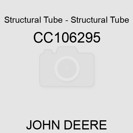 Structural Tube - Structural Tube CC106295