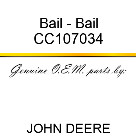 Bail - Bail CC107034
