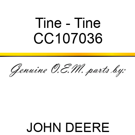 Tine - Tine CC107036