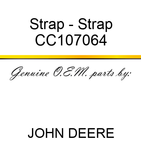 Strap - Strap CC107064