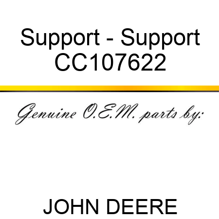 Support - Support CC107622