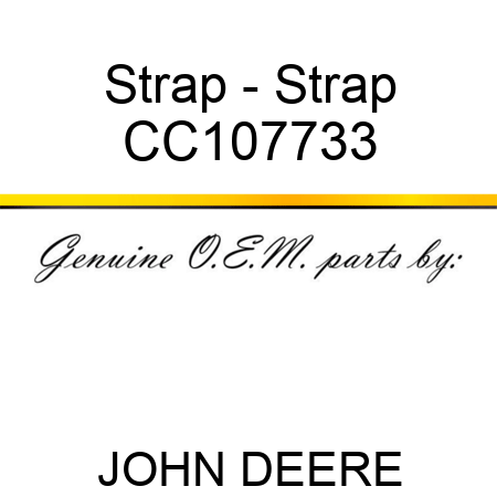 Strap - Strap CC107733