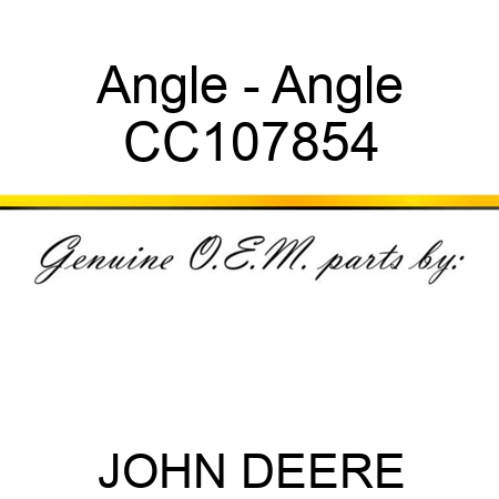 Angle - Angle CC107854