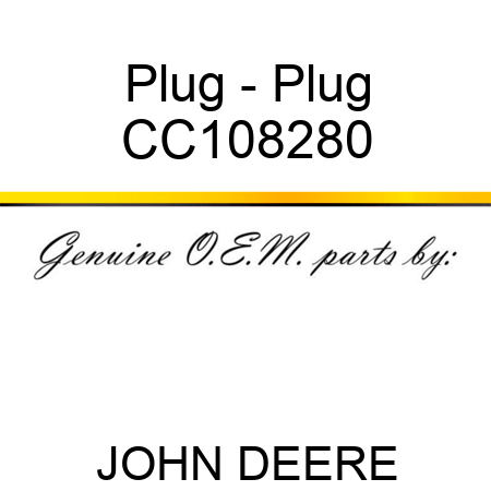 Plug - Plug CC108280
