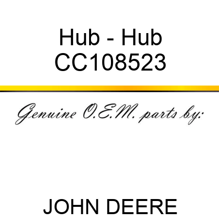 Hub - Hub CC108523