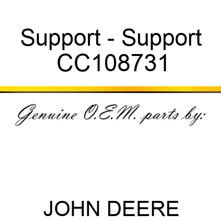 Support - Support CC108731