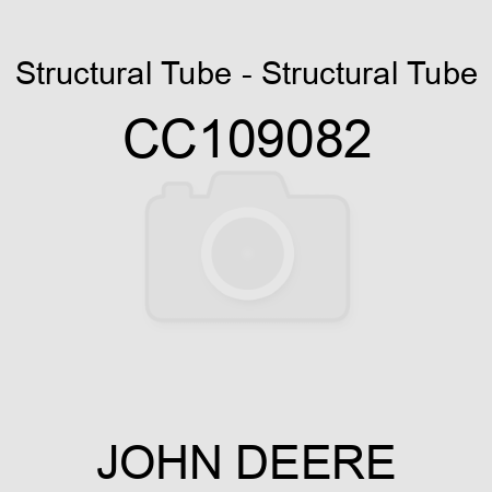Structural Tube - Structural Tube CC109082