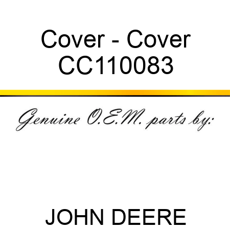 Cover - Cover CC110083