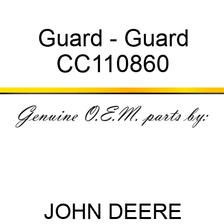 Guard - Guard CC110860