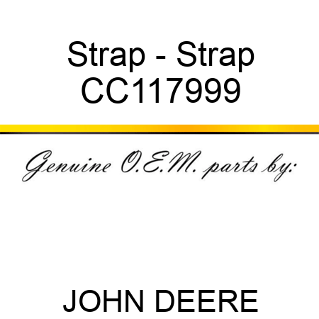 Strap - Strap CC117999