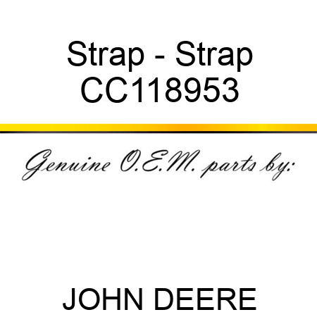 Strap - Strap CC118953