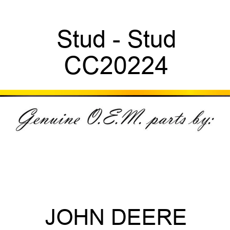 Stud - Stud CC20224