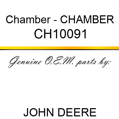 Chamber - CHAMBER CH10091