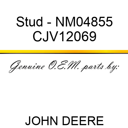 Stud - NM04855 CJV12069