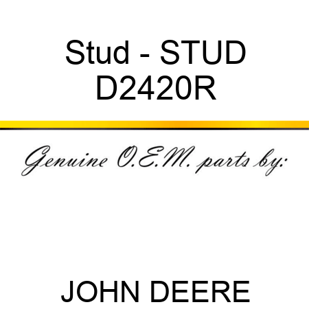 Stud - STUD D2420R