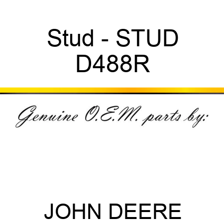 Stud - STUD D488R