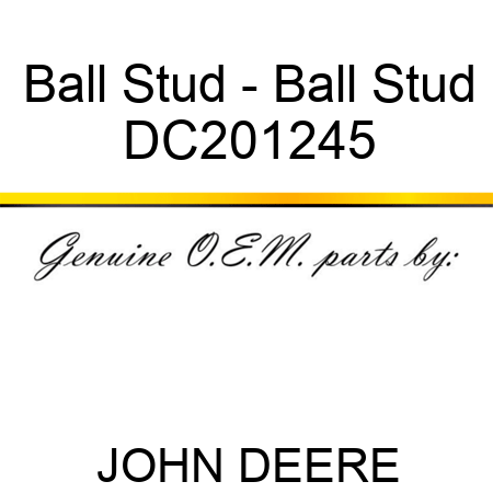 Ball Stud - Ball Stud DC201245