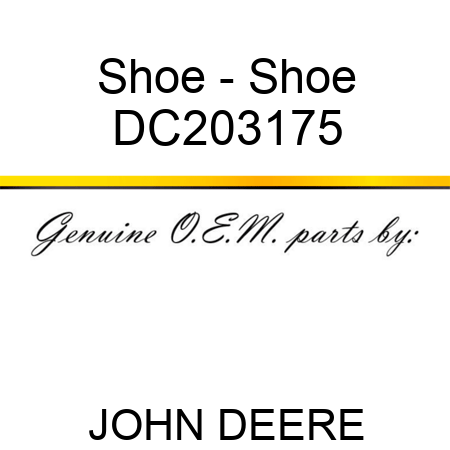 Shoe - Shoe DC203175