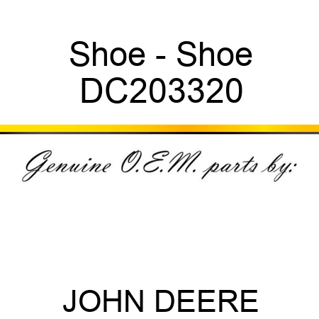 Shoe - Shoe DC203320