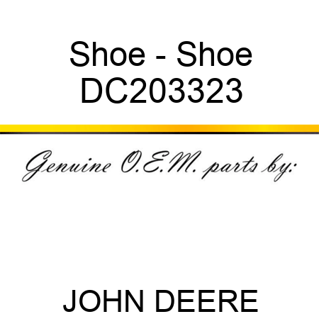 Shoe - Shoe DC203323