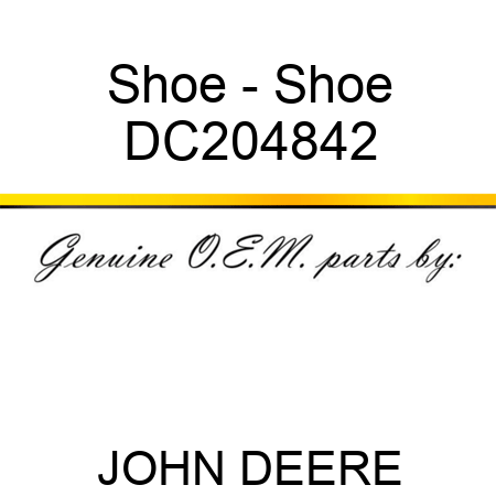 Shoe - Shoe DC204842