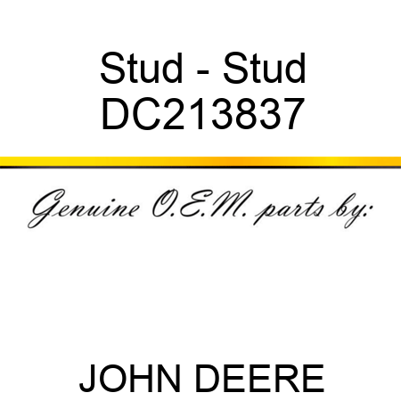 Stud - Stud DC213837