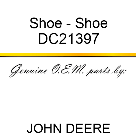 Shoe - Shoe DC21397