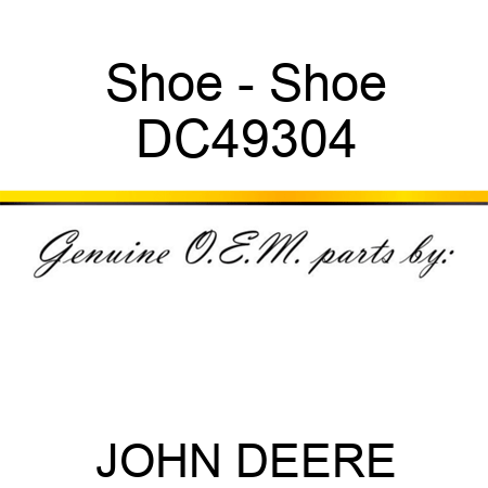 Shoe - Shoe DC49304