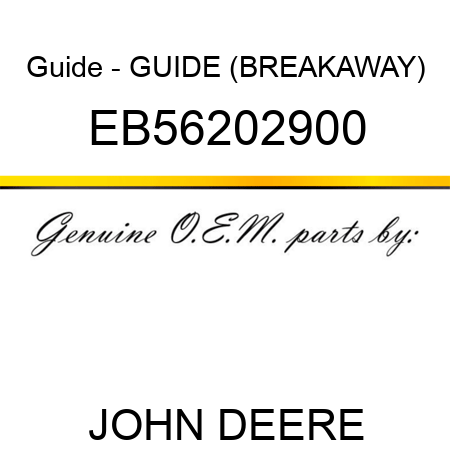 Guide - GUIDE (BREAKAWAY) EB56202900