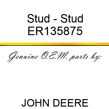 Stud - Stud ER135875
