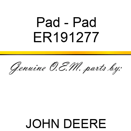 Pad - Pad ER191277