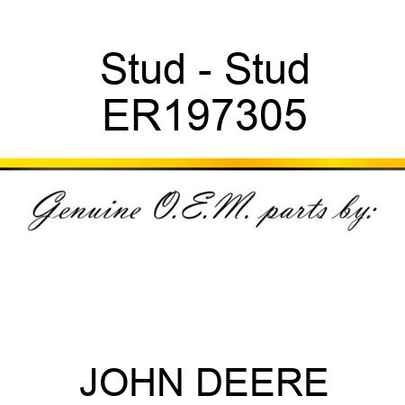 Stud - Stud ER197305