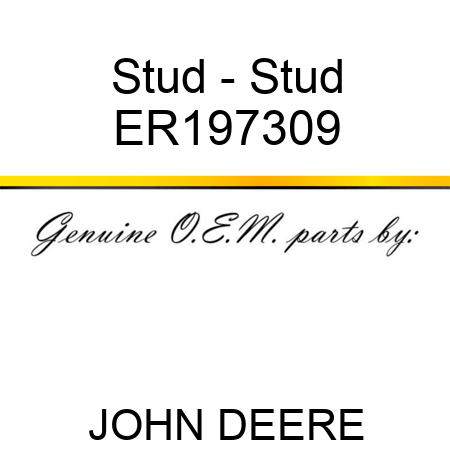 Stud - Stud ER197309