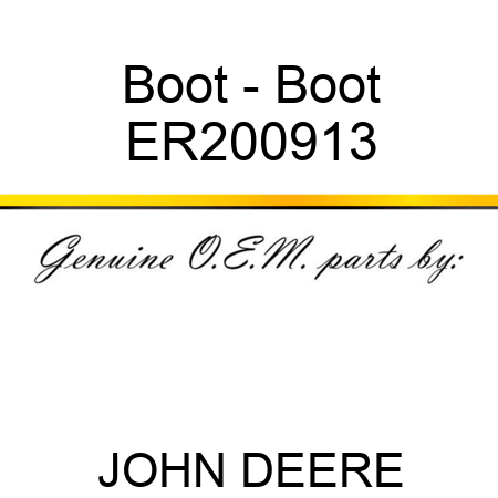 Boot - Boot ER200913