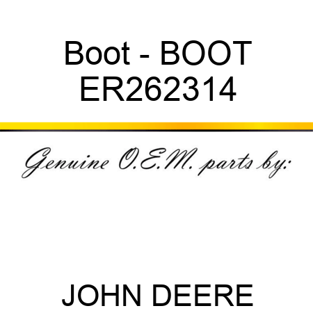 Boot - BOOT ER262314