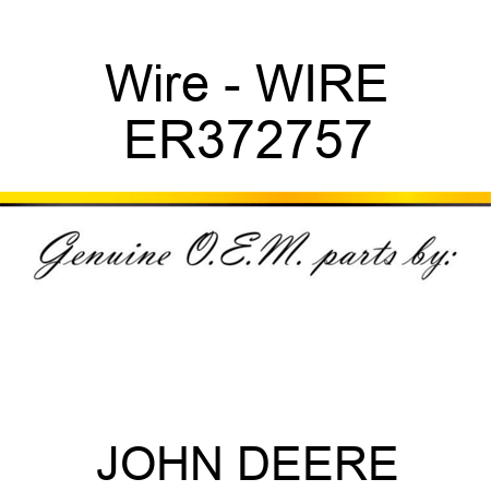 Wire - WIRE ER372757