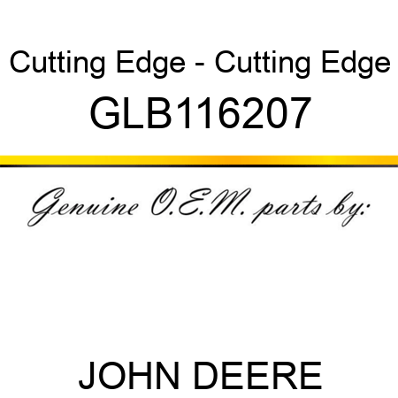 Cutting Edge - Cutting Edge GLB116207