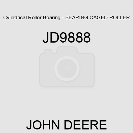 Cylindrical Roller Bearing - BEARING ,CAGED ROLLER JD9888